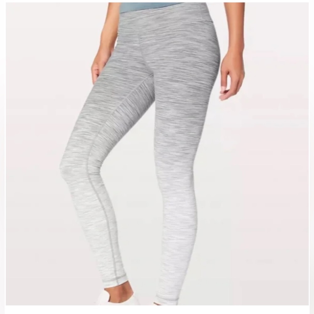 Lululemon Wunder Under Ombré Leggings 28”